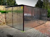 Garaże blaszane,wiaty,garażowe,konstrukcie stalowe,kojce i inne.