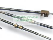 Śruba wzdłużna do frezarki FWC25, śruba posuwu wzdłużnego - tel. 603690320