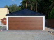 Garaże tynkowane - konstrukcja stalowa, indywidualne lub gotowe projekty