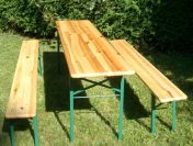 komplet piwny stół ławki ławo stoły