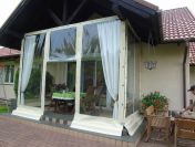 PLANDEKA PVC, OSŁONA ALTANY, ZABUDOWA TARASU 680GR