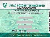 Przedłuż uprawnienia UDT lub uzyskaj kwalifikacje UDT. Kraków.