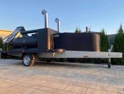Smoker bbq grill na przyczepie Texas 4 XXL Route66GRILL