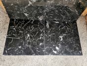 Płytki marmurowe NERO MARQUINA 45,7x45,7x1,2 poler