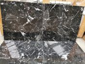 Płytki marmurowe NERO MARQUINA 61x61x1,2 poler