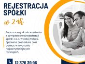 Profesjonalna pomoc w rejestracji spółki z o.o. Kraków, online