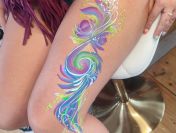 Bodypainting facepainting tatuaże aerografem dla dzieci dorosłych Kraków