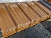 Blacha Trapezowa - jasny brąz połysk - tanio i od ręki