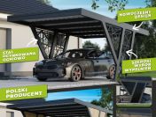 Nowoczesne wiaty samochodowe