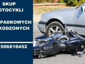 SKUP MOTOCYKLI POWYPADKOWYCH PO WYPADKU ROZBITYCH USZKODZONYCH