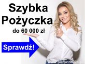 Pożyczka na raty do 60 tys. zł w Krakowie