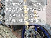 SKUP MOTOCYKLI POWYPADKOWYCH PO WYPADKU ROZBITYCH USZKODZONYCH