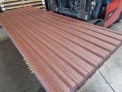 Blacha trapezowa T-18 machoniowy brąz