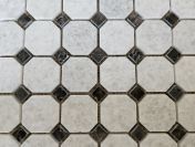 Mozaika Marmurowa CRISTAL WHITE/HANG GREY 30,5x30,5x1 poler