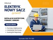 Elektryk Nowy Sącz – instalacje, pomiary, naprawy, szybka pomoc