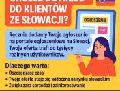 dodawanie ogłoszeń Słowacja - sprzedaż na Słowację
