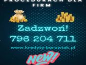 KREDYT DLA FIRM DO 80 000 PLN – NAWET PRZY STRACIE!