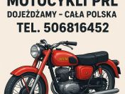 Kupię stare, zabytkowe motocykle: OSA, WSK, WFM, JAWA, MOTORYNKA! Całą kolekcję!