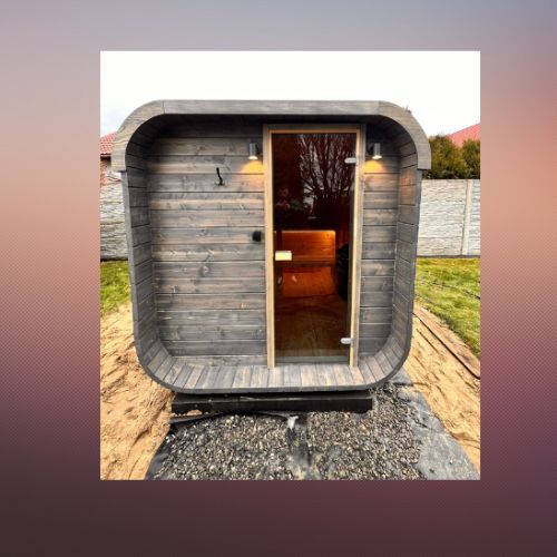 PROMOCJA!!! SAUNA OGRODOWA 200cm piec elektryczny + Balia Ogrodowa JACUZZI Gorlice - Zdjęcie 1