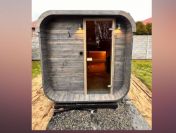 PROMOCJA!!! SAUNA OGRODOWA 200cm piec elektryczny + Balia Ogrodowa JACUZZI