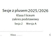 Sesja z Plusem NR.2 Styczeń 2026 Matematyka z Plusem GWO Lepsza Szkoła