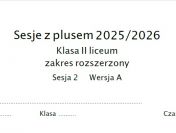 Sesja z Plusem NR.2 Styczeń 2026 Matematyka z Plusem GWO Lepsza Szkoła