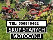 SKUP STARYCH ZABYTKOWYCH MOTOCYKLI MOTOROWERÓW MOTORÓW PRL SAMOCHODÓW PRL
