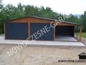 Garaż blaszany 6x5 konstrukcja profil ocynk