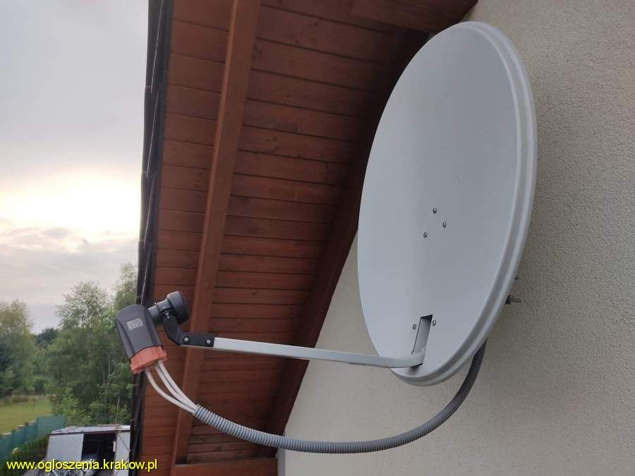 SERWIS MONTAŻ ANTEN SATELITARNYCH I NAZIEMNYCH kraków - Zdjęcie 1