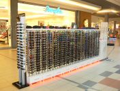 Stoisko handlowe na okulary – typu wyspa