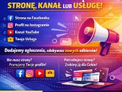 Promuj swoją stronę Facebook, Instagram, YouTube lub usługę przez ogłoszenia