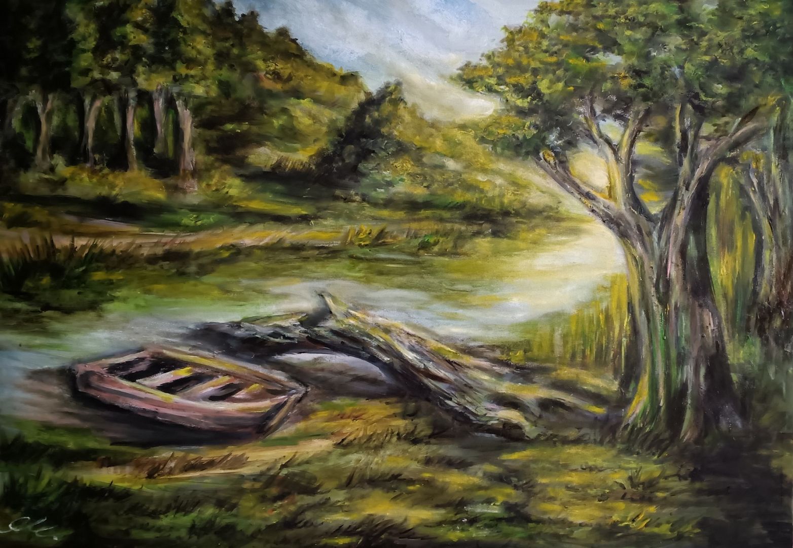 Pejzaże – malarstwo olejne na zamówienie Kraków - Zdjęcie 1