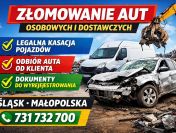 Auto złomowanie - DOJAZD LAWETĄ | KASACJA samochodów osobowych/dostawczych