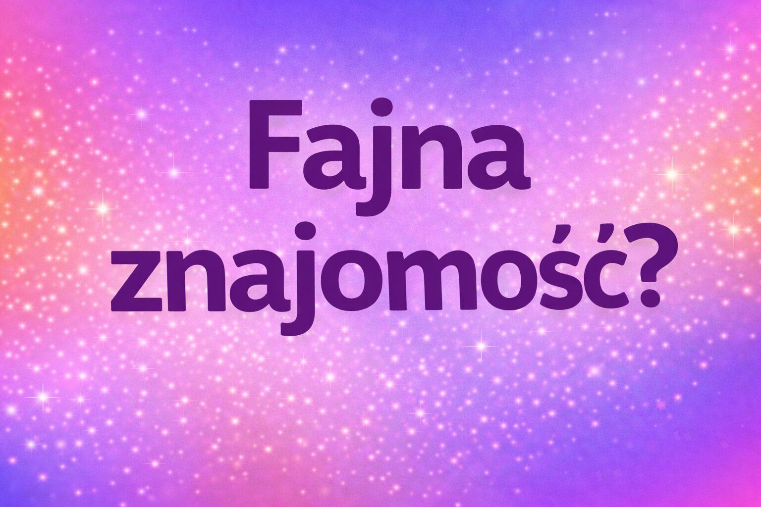 Poznam kobietę na miłą znajomość  - Zdjęcie 1