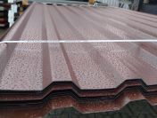 Blacha trapezowa brąz - pakiety 50 sztuk. Tanio i od ręki