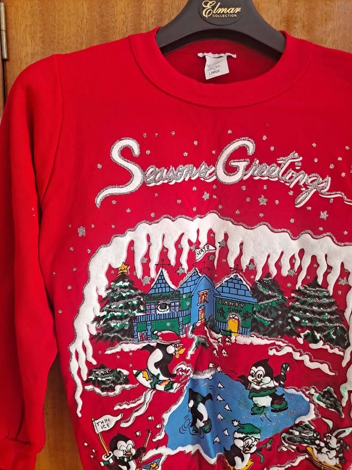 Bluzka z zimowym obrazem dla dziewczyny Kraków - Zdjęcie 1