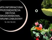 Decyzja środowiskowa podział działki, budowa domy t 504-746-203