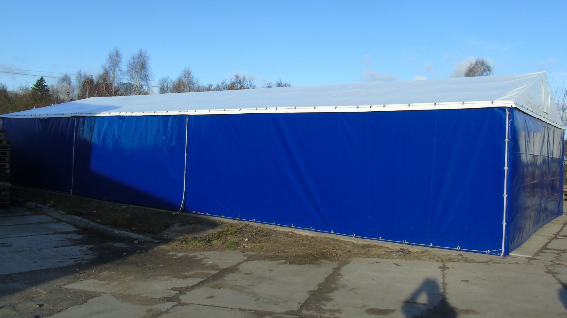 Hala namiotowa zamiast budowy – szybka przestrzeń magazynowa Olsztyn - Zdjęcie 1