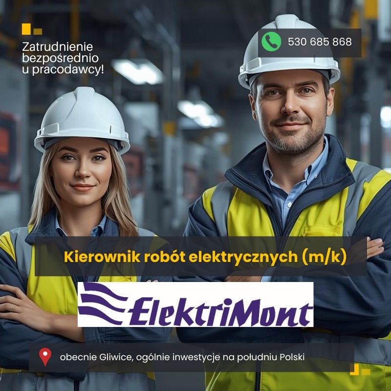 Kierownik robót elektrycznych (k/m)  - Zdjęcie 1