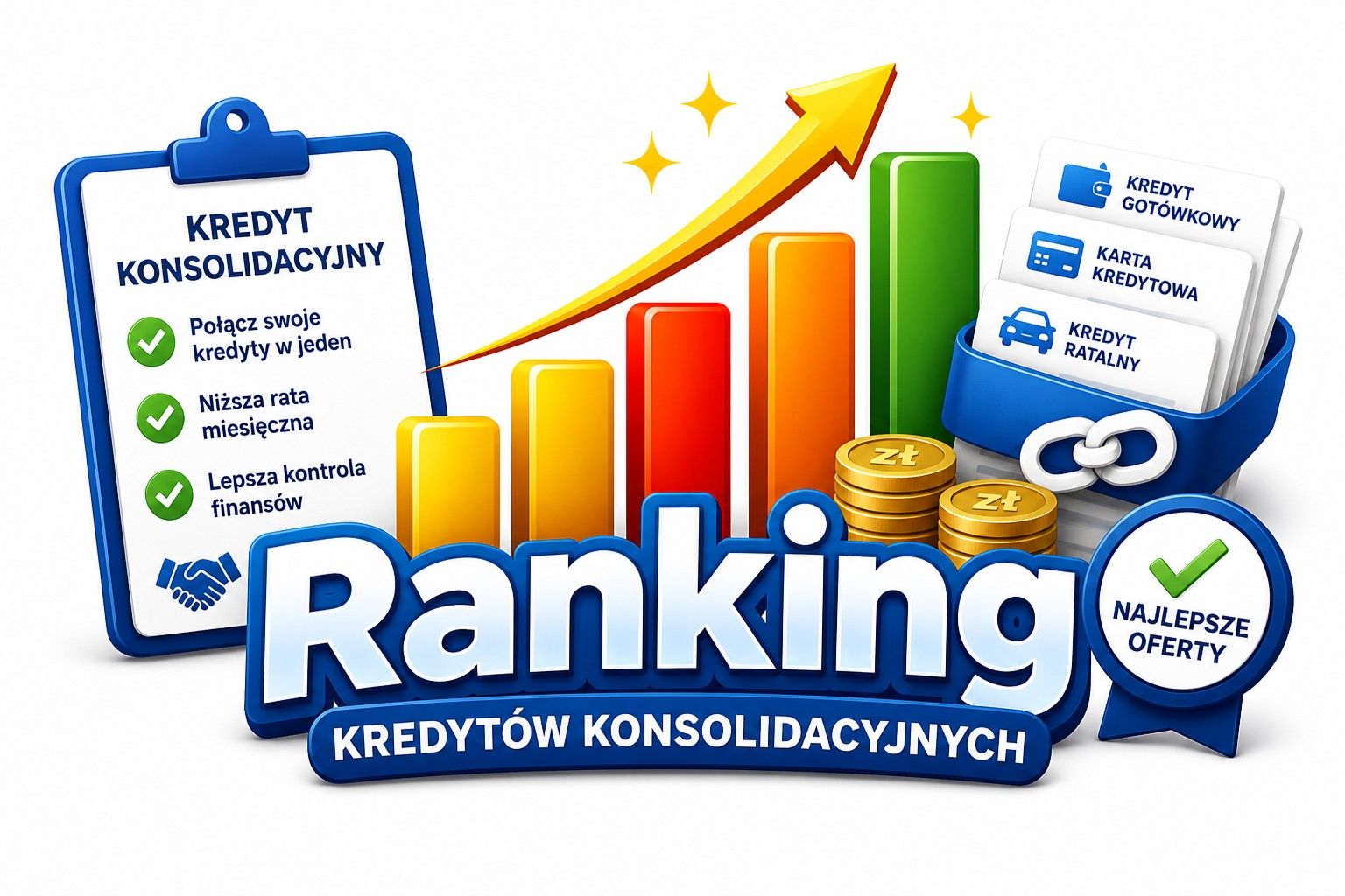Ranking Kredytów Konsolidacyjnych 2026: Jak realnie obniżyć miesięczne raty?  - Zdjęcie 1