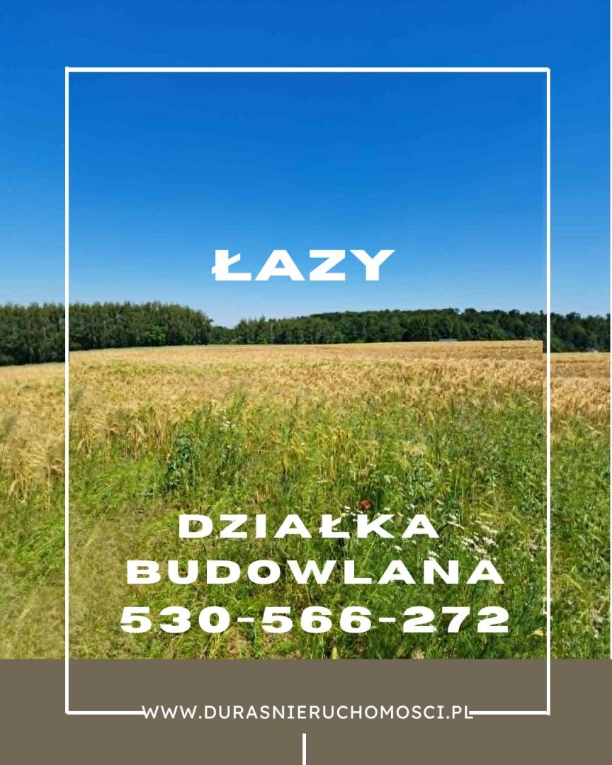 Łazy działka budowlana 16 ar Łazy - Zdjęcie 1