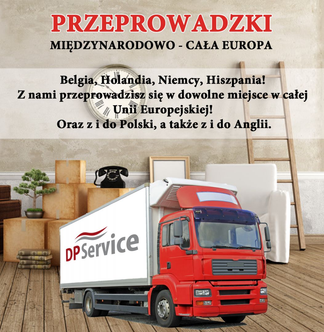 Międzynarodowe przeprowadzki, transport towarowy Kraków - Zdjęcie 1