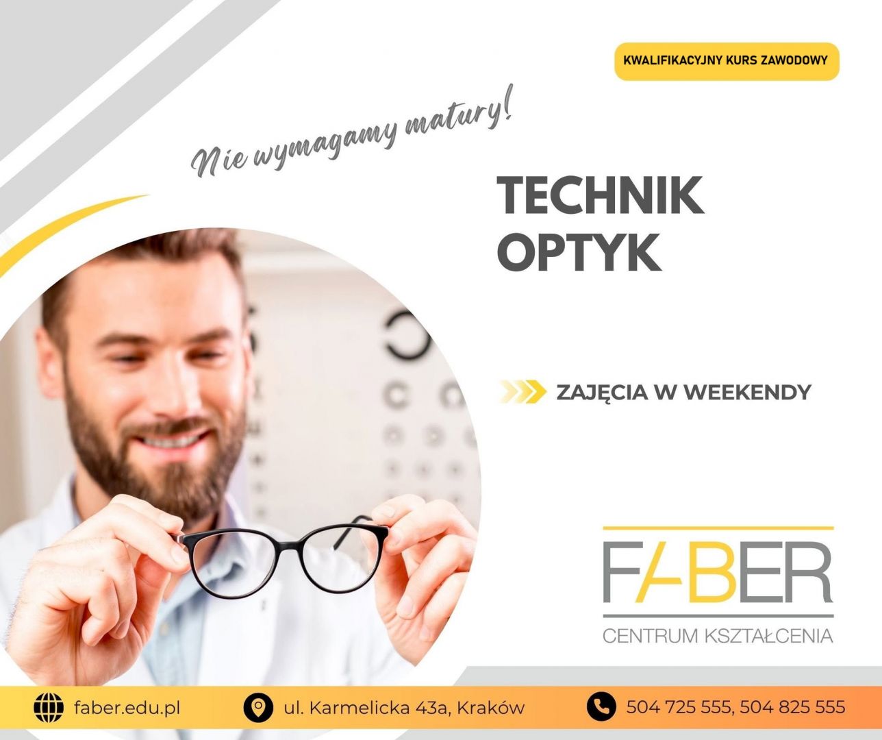 Technik Optyk – kurs w Krakowie Kraków - Zdjęcie 1