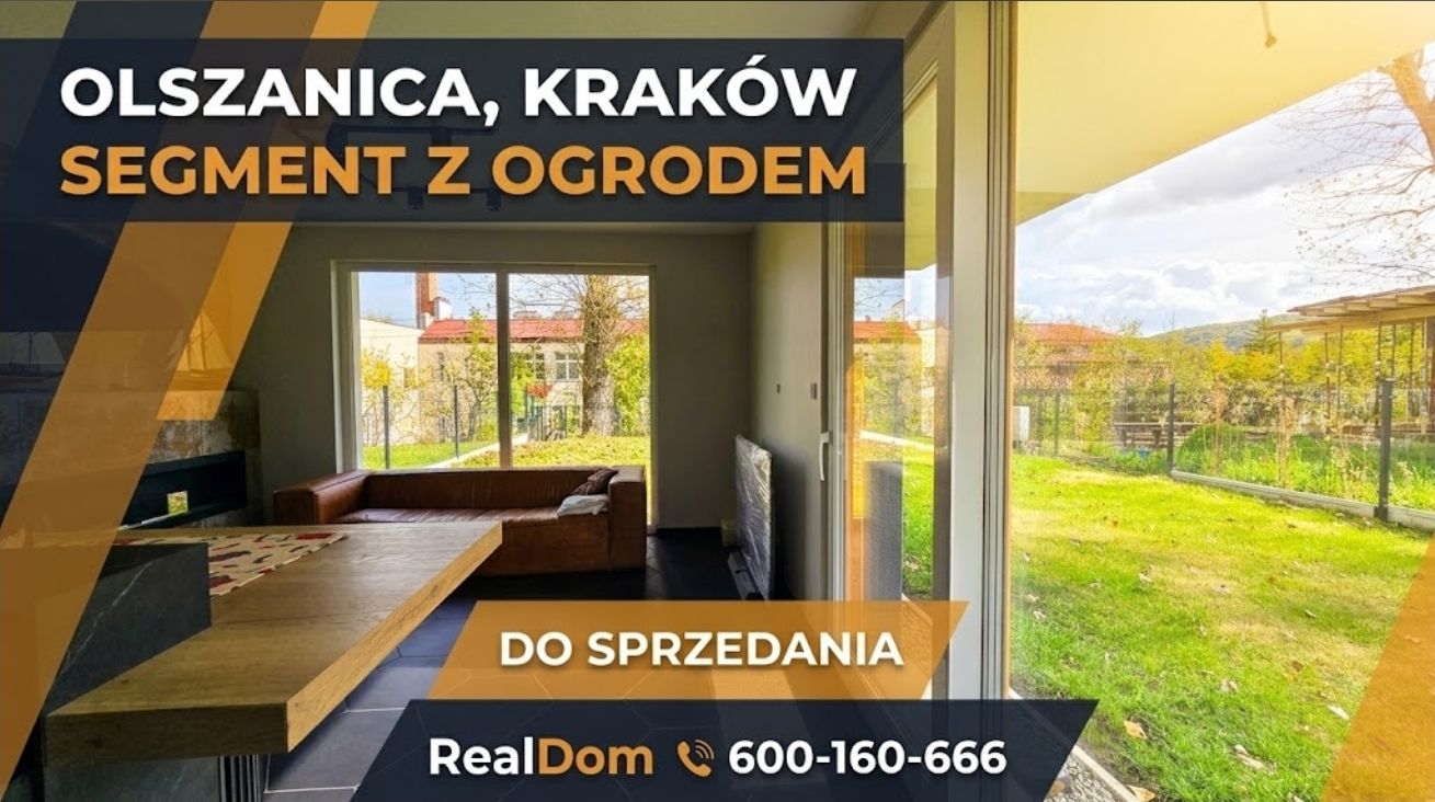 Kraków Olszanica ul.. Grzegórzecka Korzeniaka segment dom Kraków - Zdjęcie 1