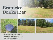 Bratucice gm. Rzezawa działka budowlana 12 ar
