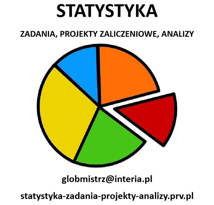 STATYSTYKA - ZADANIA, PROJEKTY ZALICZENIOWE, ANALIZY Kraków - Zdjęcie 1