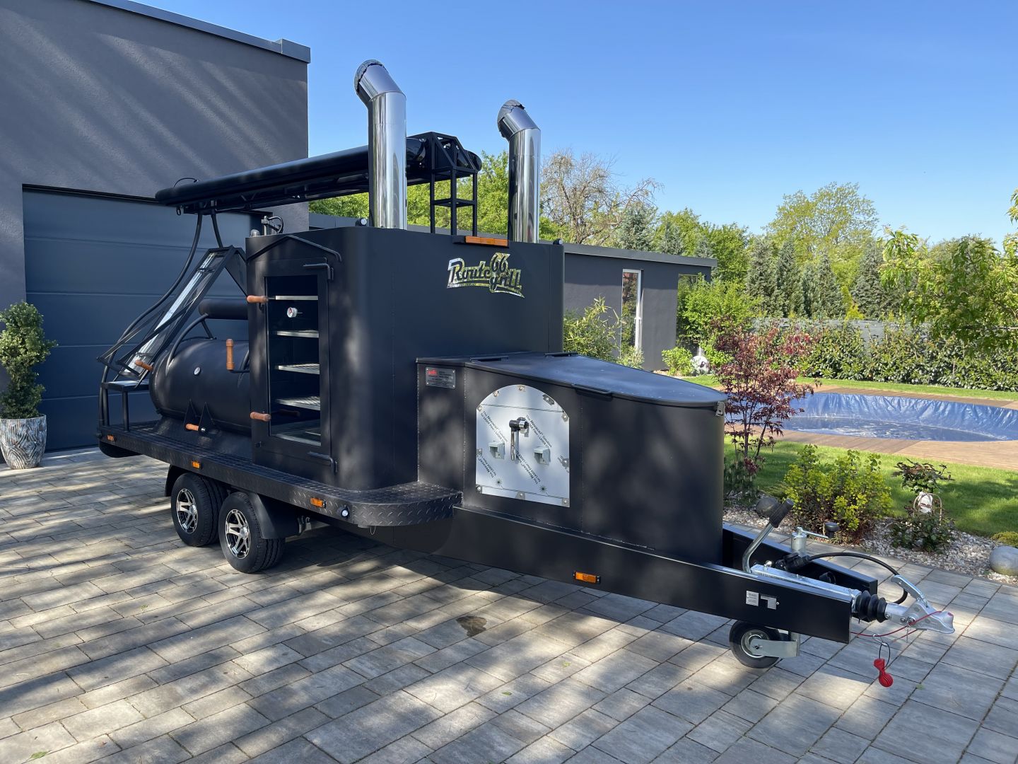 smoker bbq mobilny grill , mobile grills Golęczewo - Zdjęcie 1