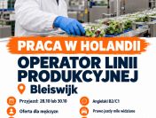 Operator linii produkcyjnej – Bleiswijk – 17,25 EUR brutto/h