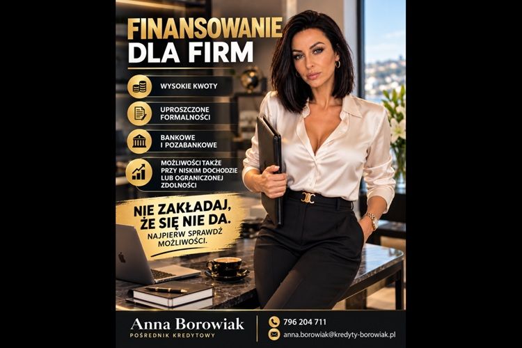 POTRZEBUJESZ FINANSOWANIA DLA FIRMY? Kraków - Zdjęcie 1