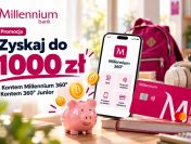 Konto Millennium 360 – opinie, opłaty i bonus do 1000 zł
